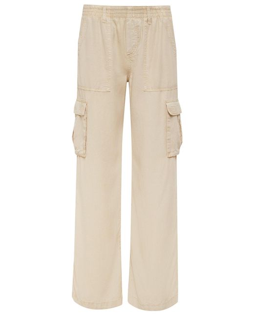 Sanctuary Natural Relaxed Reissue Cargo Standard Rise Pant Birch