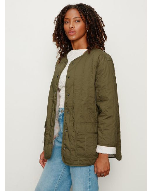 Sanctuary Green Reversible Crafted Jacket Kalamata