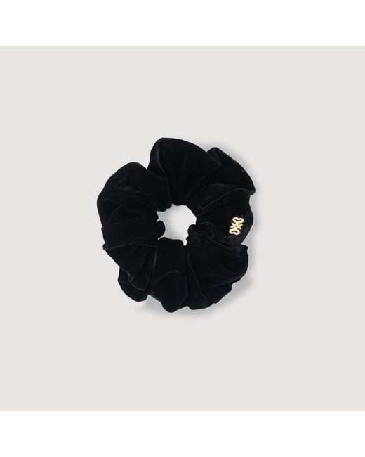 Sandro Black Velvet Scrunchie