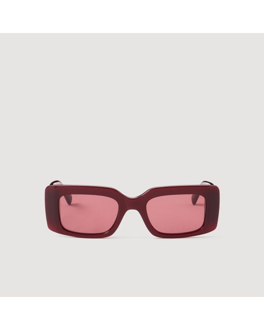 Sandro Pink Logo Sunglasses