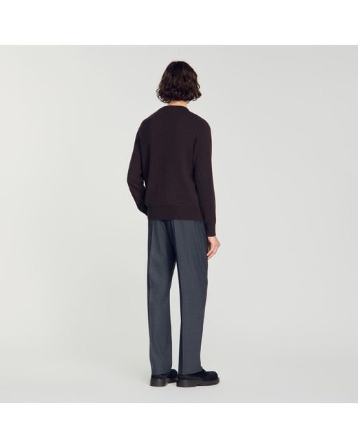 Pull en cachemire Sandro pour homme en coloris Blue