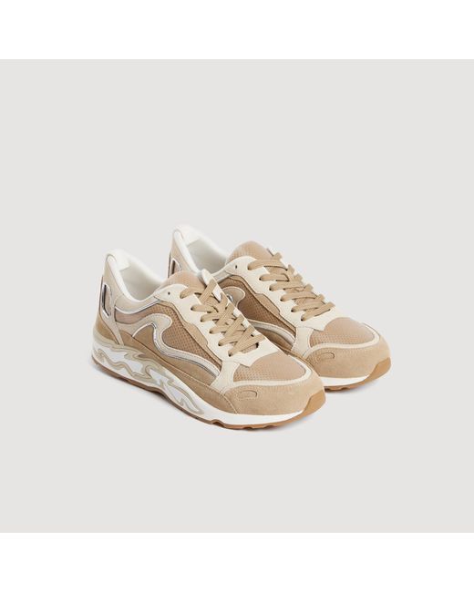 Sandro Natural Flame Trainers