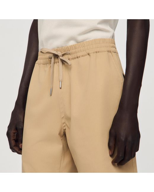 Sandro Natural Cotton Shorts for men