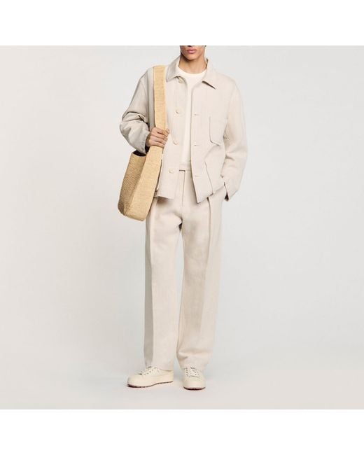 Sandro Natural Worker Jacket for men