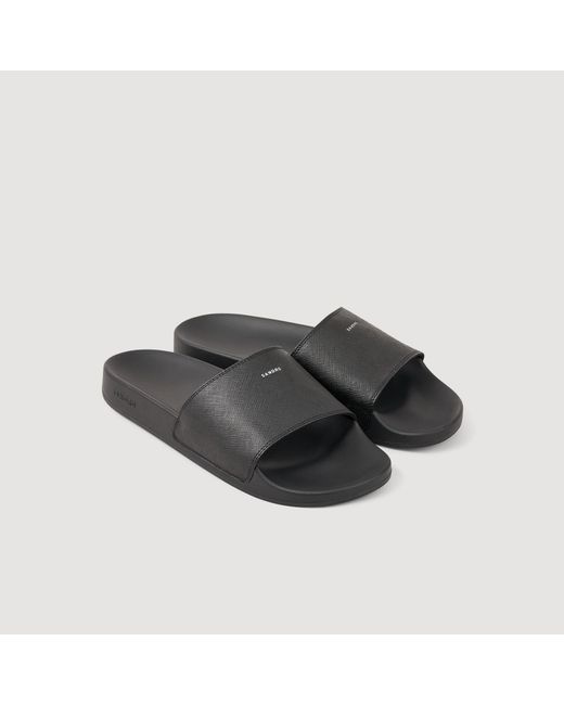 Sandro Black Sandals for men