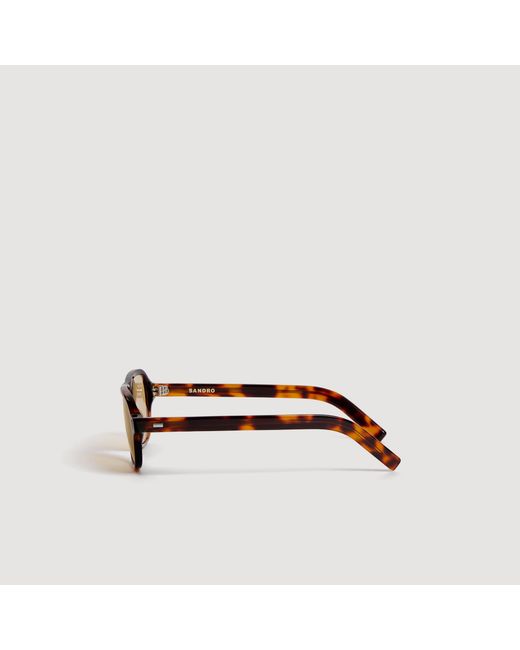 Sandro Multicolor Acetate Sunglasses for men