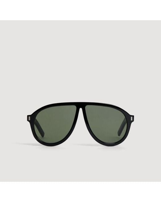 Sandro Green Acetate Sunglasses for men