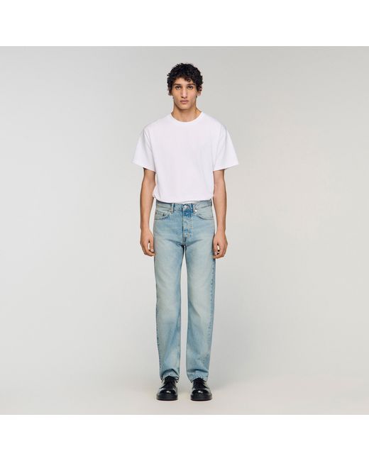 Jean regular Sandro pour homme en coloris Blue