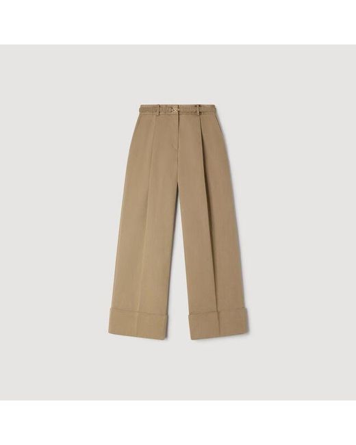 Sandro Natural Suit Trousers
