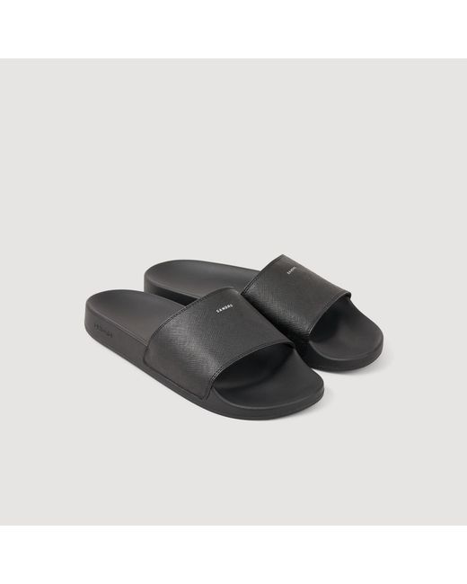 Sandro Black Sandals for men