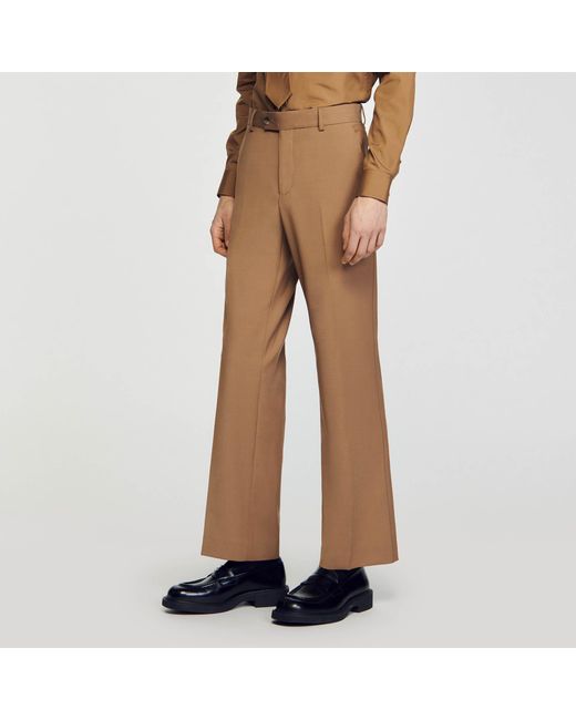 Pantalon de costume Sandro pour homme en coloris Natural