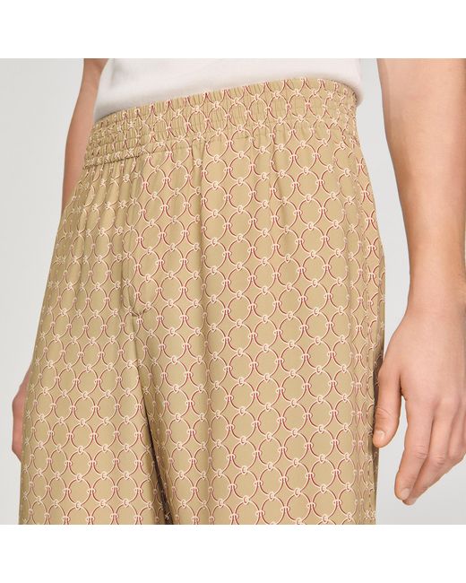Sandro Natural Link Print Floaty Shorts for men