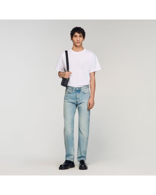 Jean regular Sandro pour homme en coloris Blue