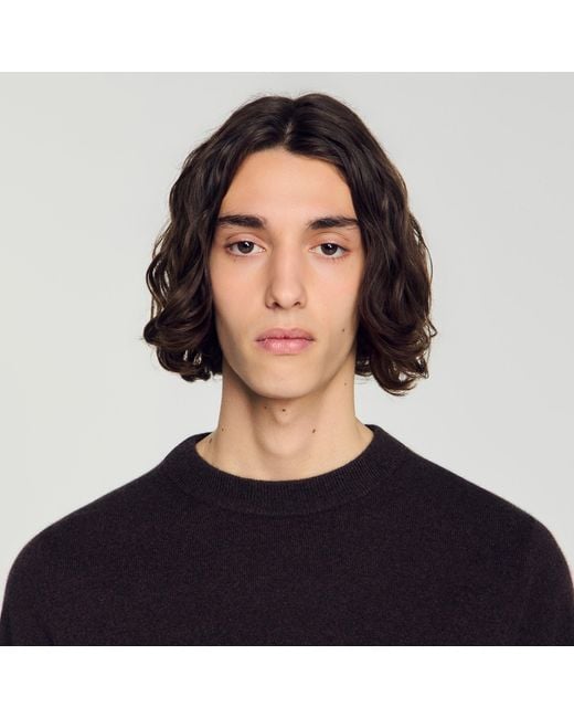 Pull en cachemire Sandro pour homme en coloris Blue