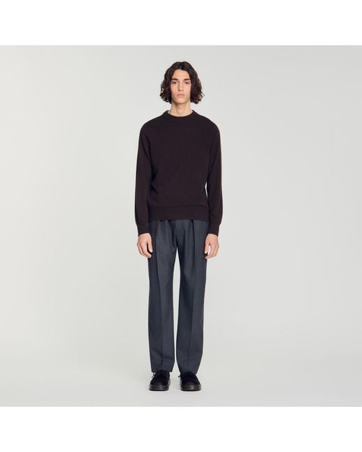Pull en cachemire Sandro pour homme en coloris Blue