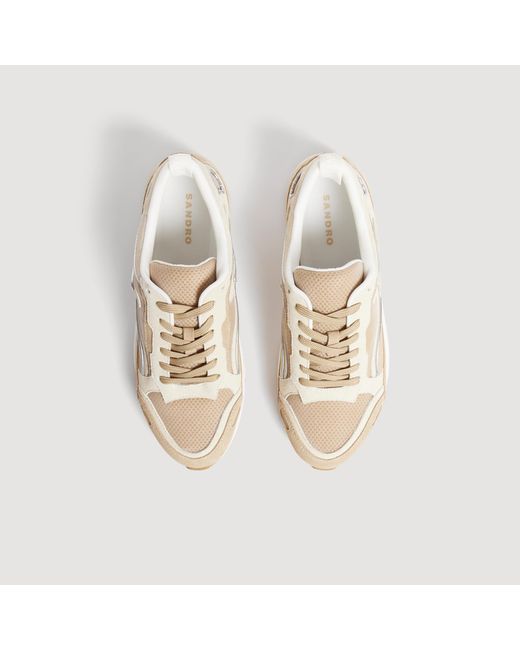 Sandro Natural Flame Trainers