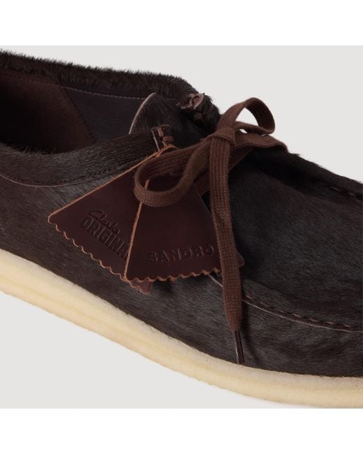 Derbies wallabeeTM effet poulain Sandro pour homme en coloris Black