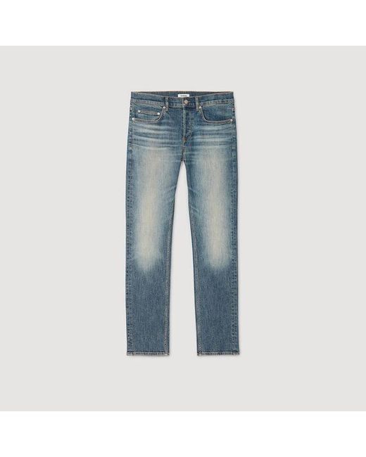 Sandro Blue Slim-Fit Jeans for men