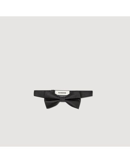 Sandro Black Bow Tie for men