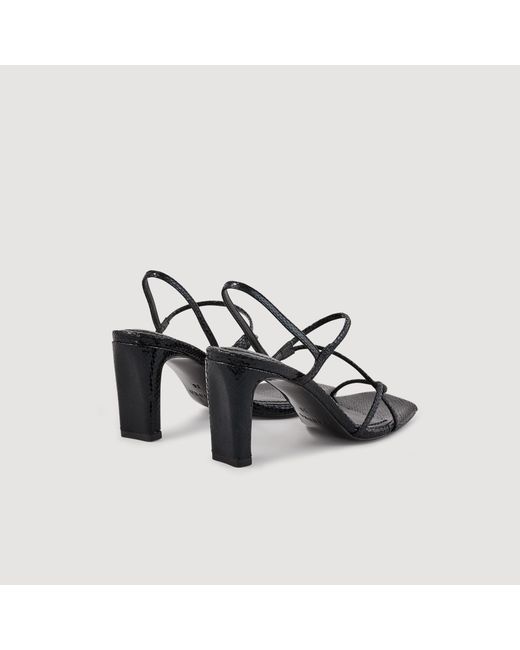 Sandro Multicolor Sandals With Narrow Straps
