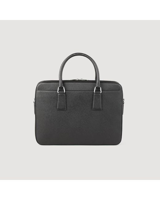 Sandro Black Briefcase for men