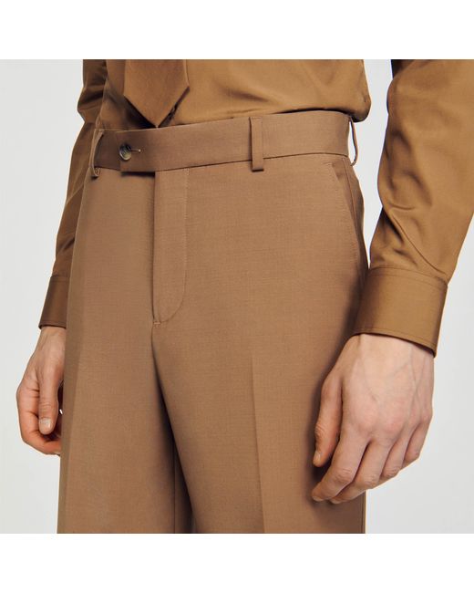 Sandro Natural Suit Trousers for men