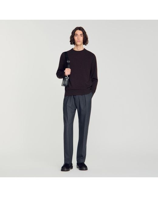 Pull en cachemire Sandro pour homme en coloris Blue