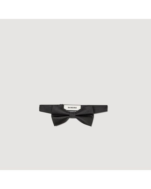 Sandro Black Bow Tie for men