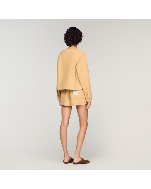 Sandro Natural Denim Jacket