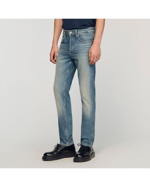 Sandro Blue Slim-Fit Jeans for men