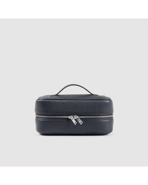 Sandro Blue Toilet Bag for men