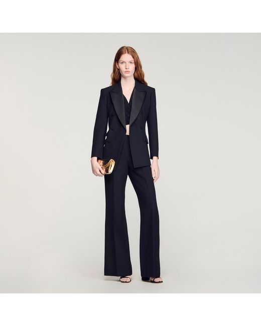 Sandro Blue Large Trousers