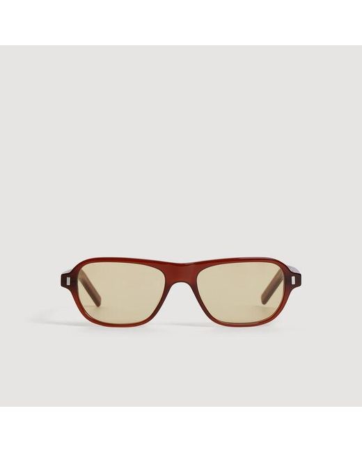 Sandro Brown Acetate Sunglasses for men