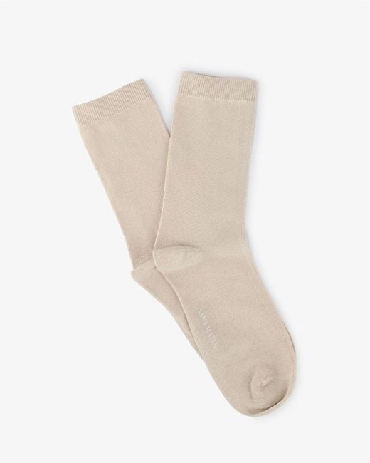 Sans Matin White Organic Cotton Socks For for men