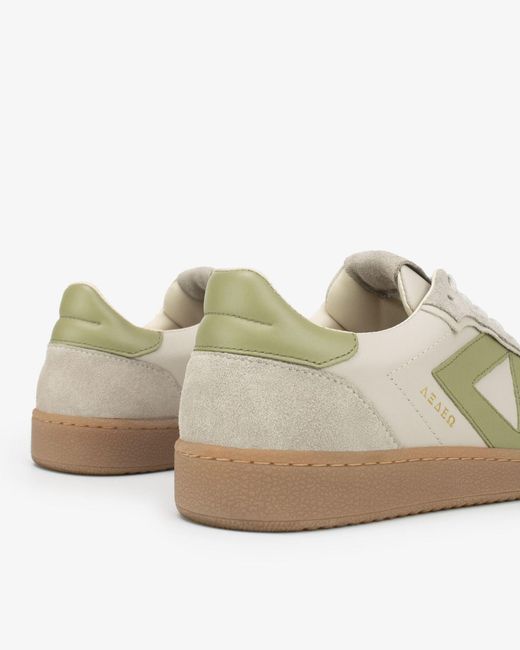 Sans Matin White Hera Low Top Trainers By Sand Leather, Suede Leather, For for men