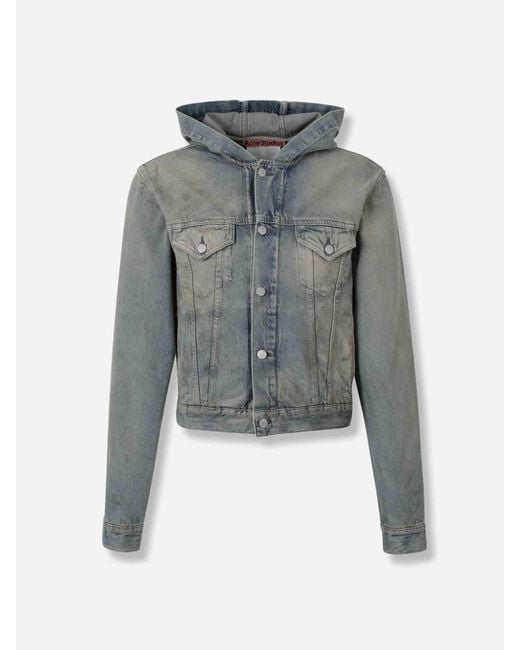 Chaqueta Denim Acne de hombre de color Blue