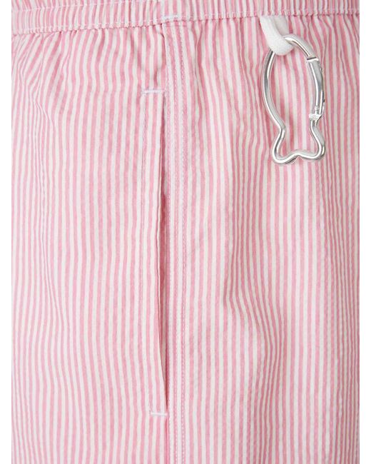 Fedeli Pink Madeira Swimsuit for men