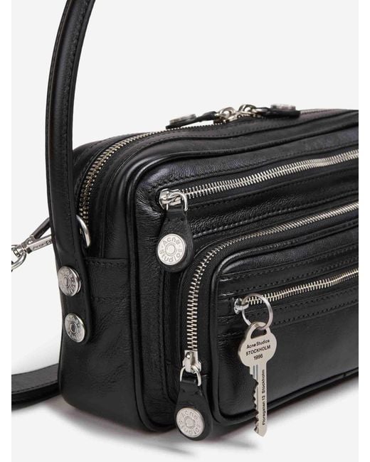 Acne Black Camero Party Rectangular Bag