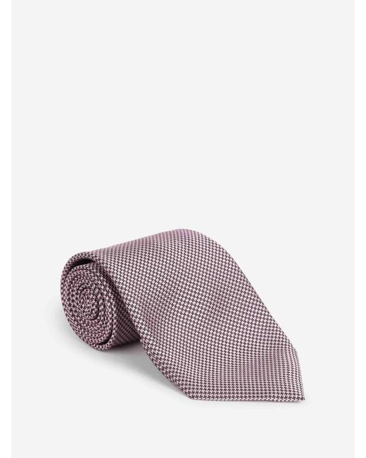 Tom Ford Purple Textured Tie for men