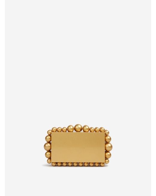 Cult Gaia Metallic Clutch Eos
