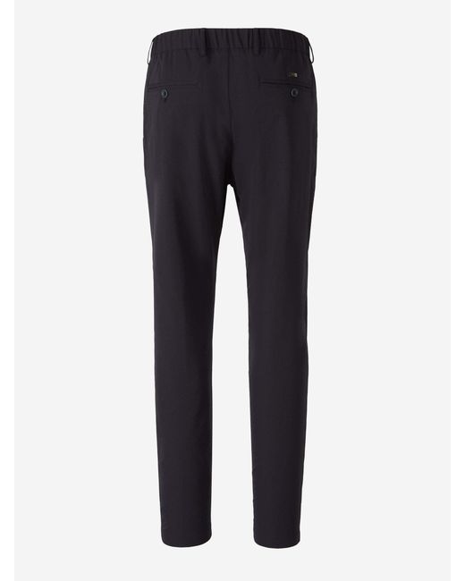 Herno Blue Slim Chino Pants for men