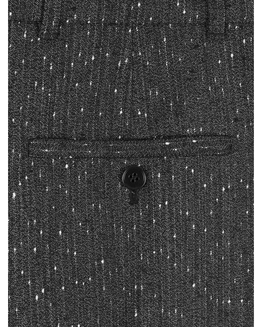 McQueen Gray Wool Dress Pants