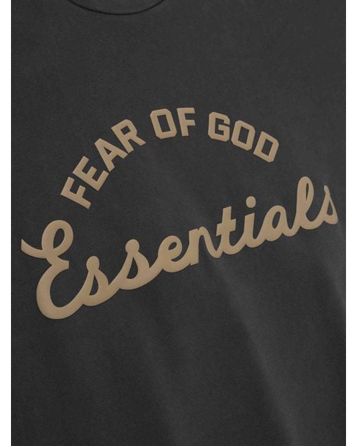 Fear Of God Black 90S Training T-Shirt for men