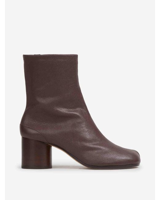 Maison Margiela Brown Tabi Boots