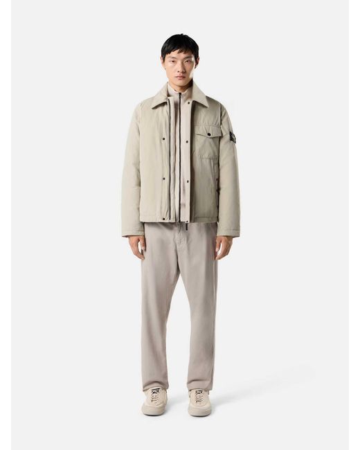 Plumífero Impermeable Stone Island de hombre de color Natural