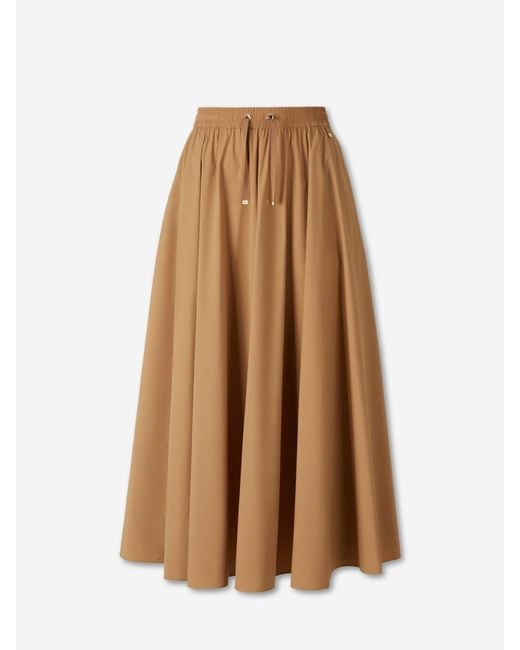 Herno Natural Stretch Midi Skirt