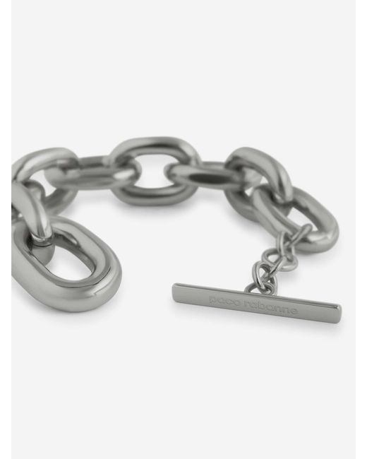 Rabanne White Xl Link Bracelet