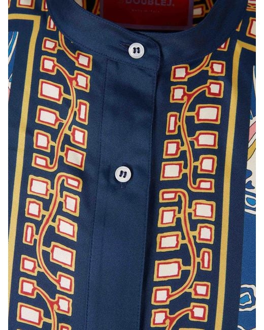 Chemise Foulard LaDoubleJ en coloris Blue