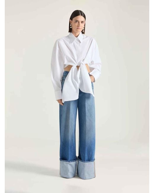 Jeans Anchos Givenchy de color Blue