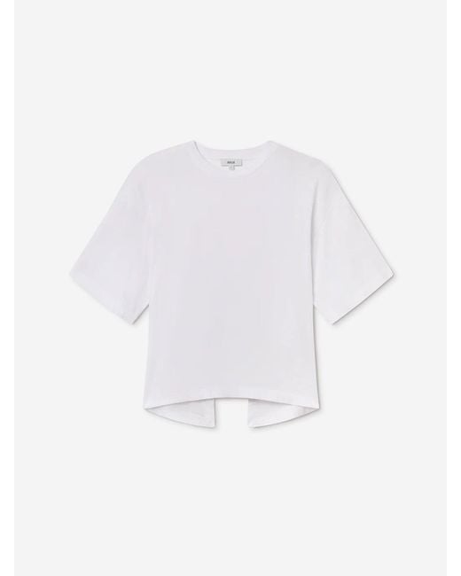 Agolde White Theo T-Shirt